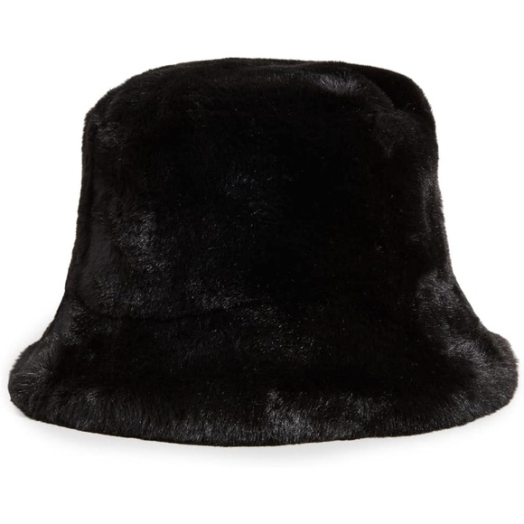 Gilly Forge Black Faux Fur Hat with Blue silk lining. Excellent condition! - Picture 8 of 8